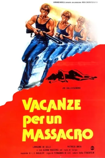 Póster de Vacanze per un massacro