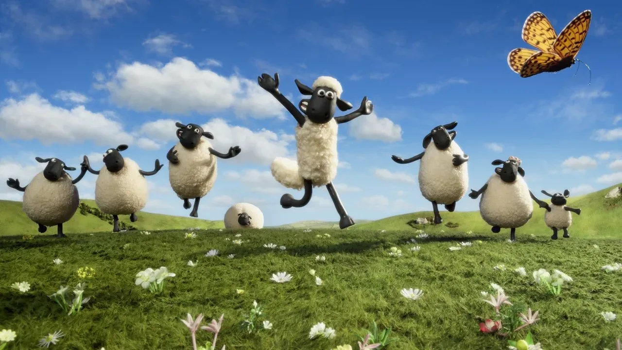 خلفية لـ Shaun the Sheep
