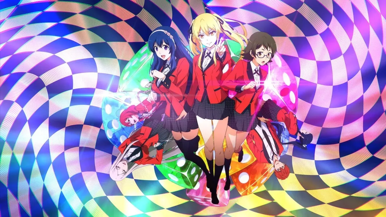 خلفية لـ KAKEGURUI TWIN