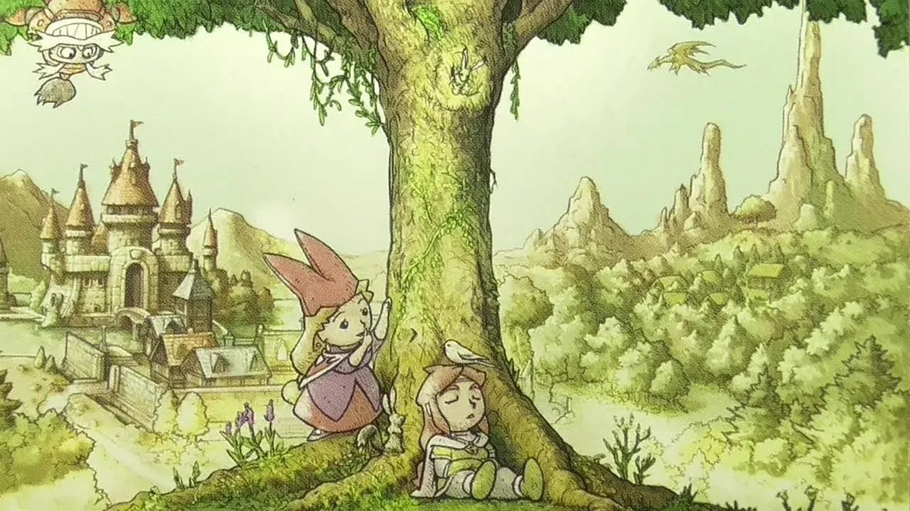 خلفية لـ Popolocrois Monogatari