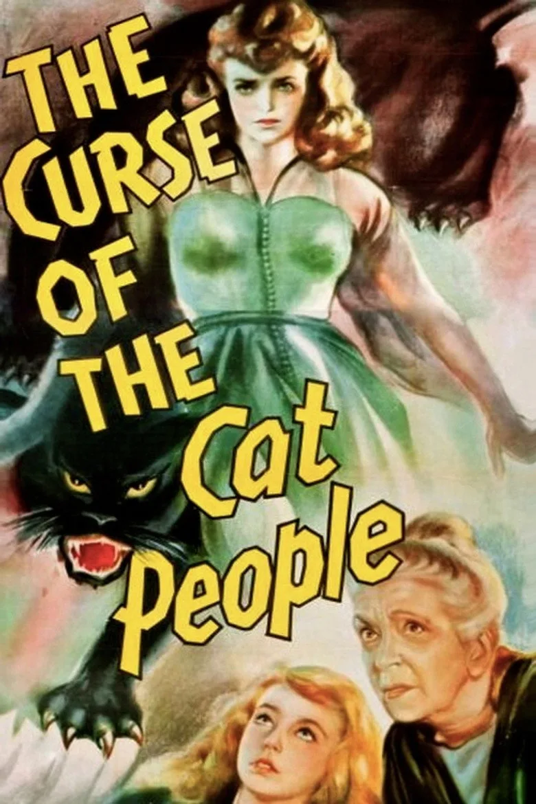 póster de The Curse of the Cat People