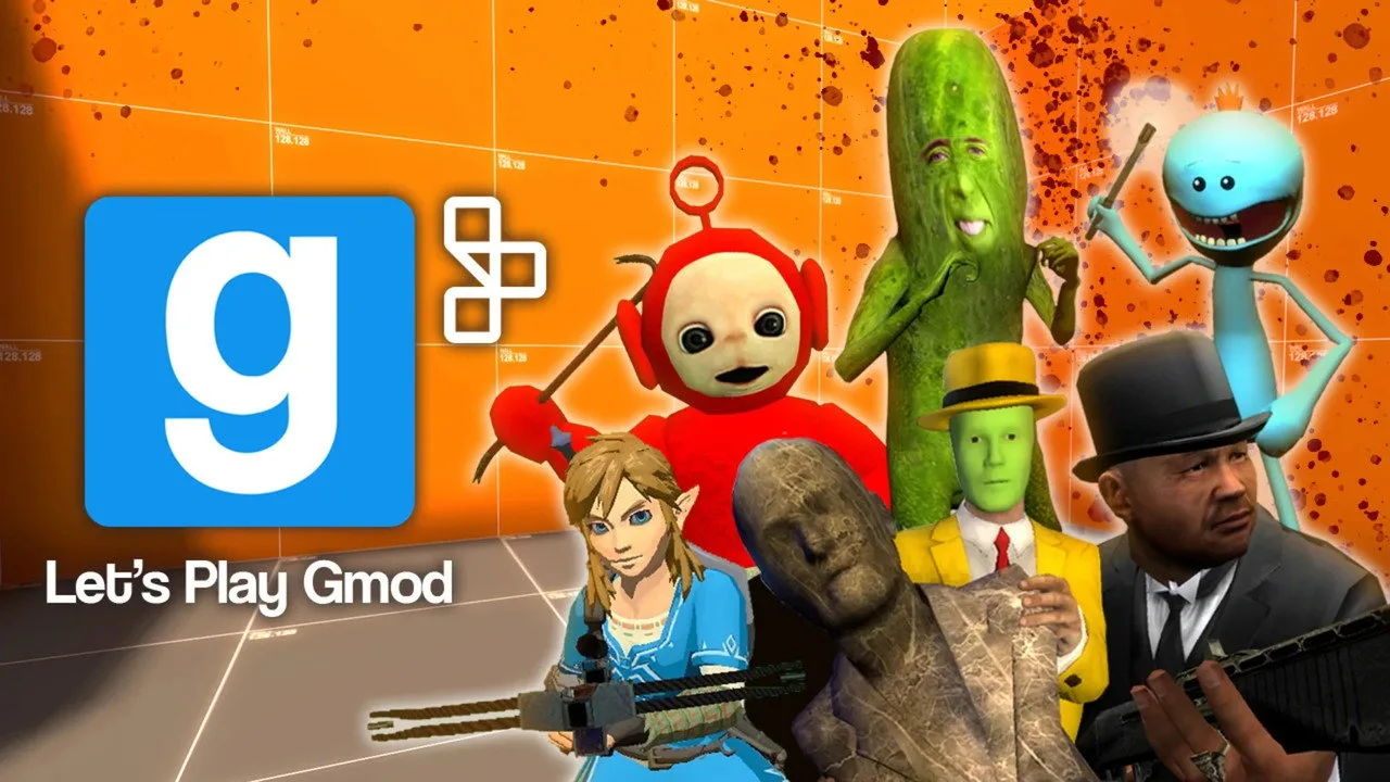 خلفية لـ Let's Play Gmod