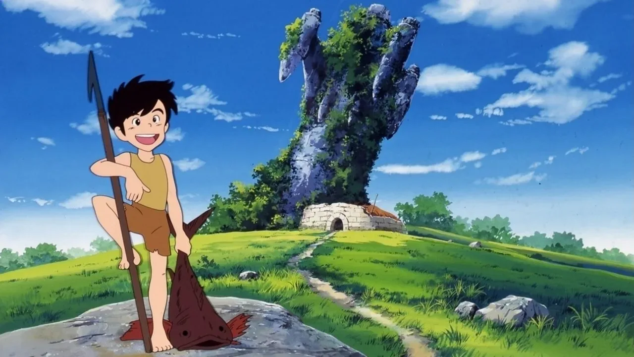خلفية لـ Future Boy Conan