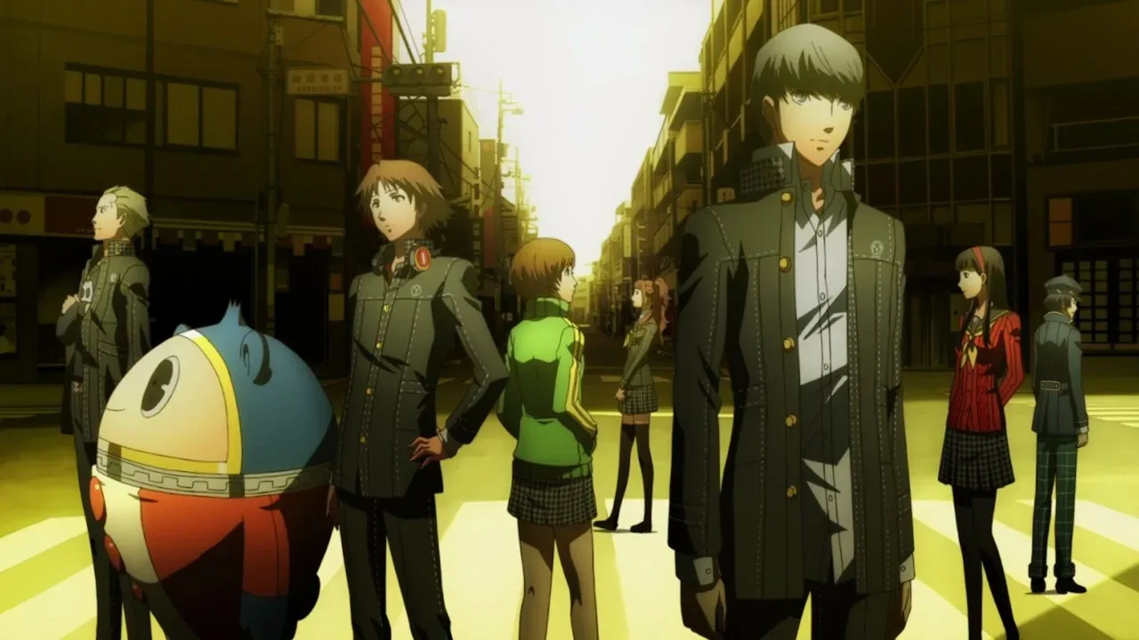 Persona4 the ANIMATION için arka plan görseli