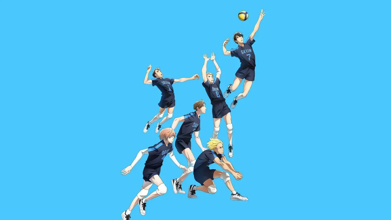 خلفية لـ 2.43: Seiin High School Boys Volleyball Team