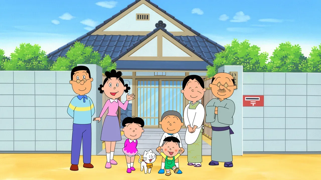 خلفية لـ Sazae-san