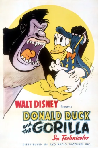 Постер Donald Duck ve Goril