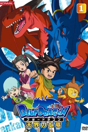ملصق BLUE DRAGON