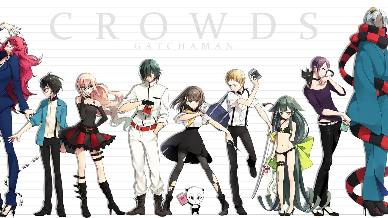 خلفية لـ Gatchaman Crowds