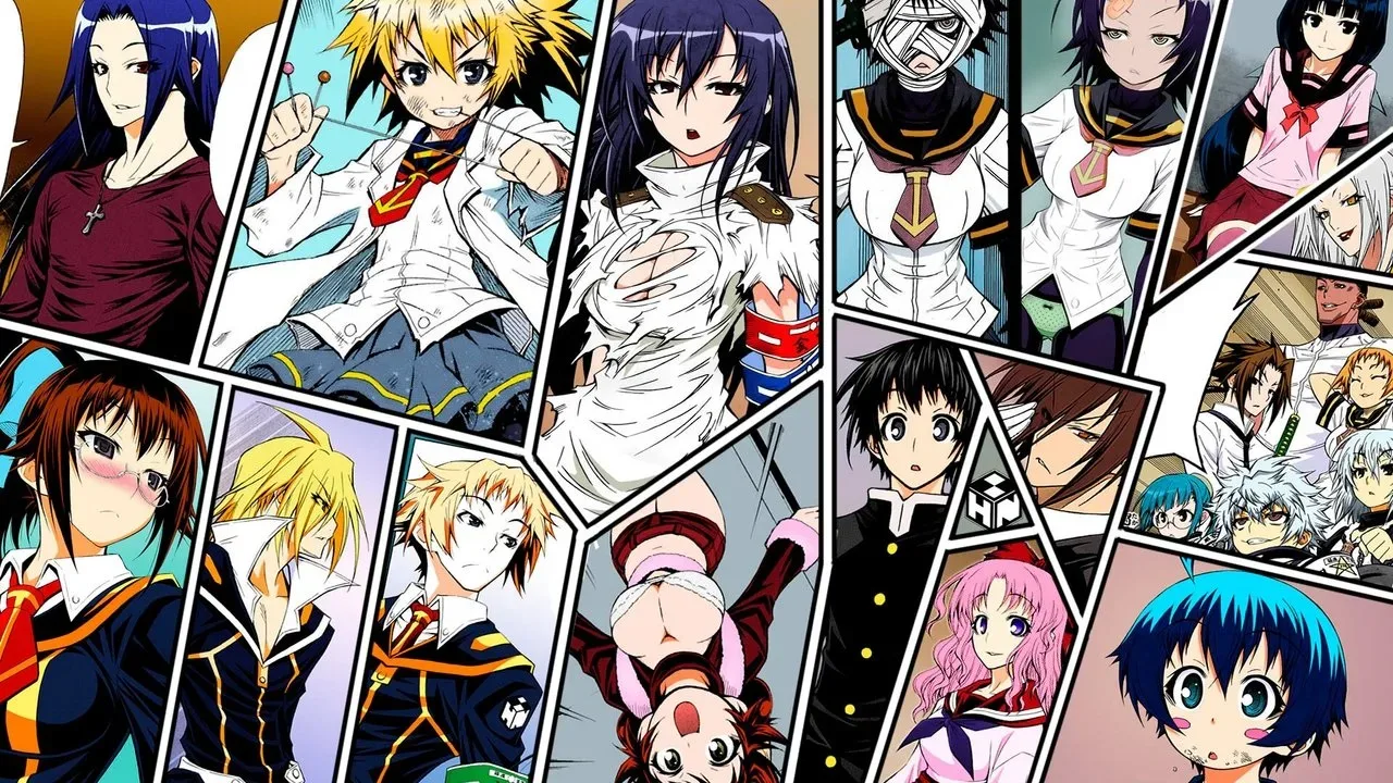 خلفية لـ Medaka Box