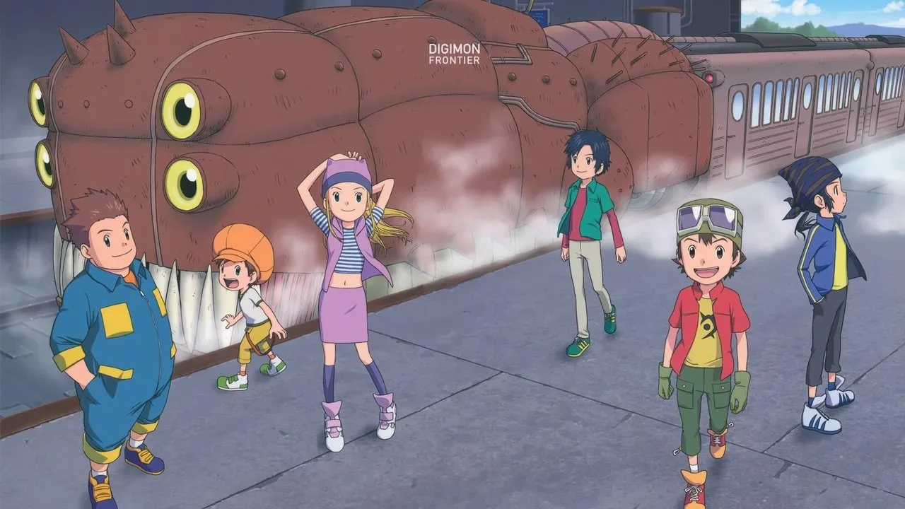 خلفية لـ Digimon Frontier
