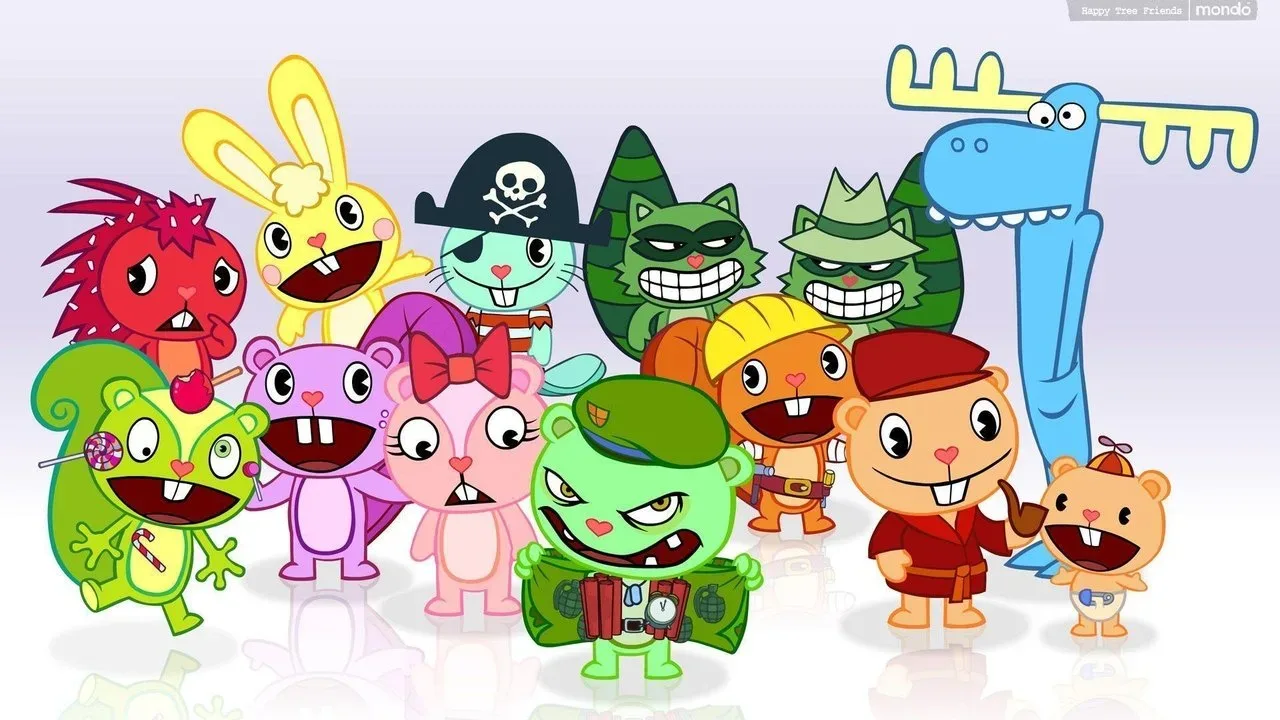 خلفية لـ Happy Tree Friends