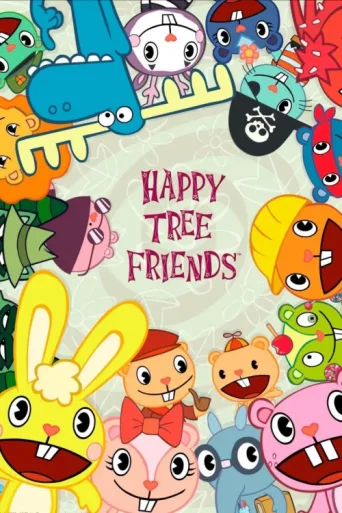 ملصق Happy Tree Friends