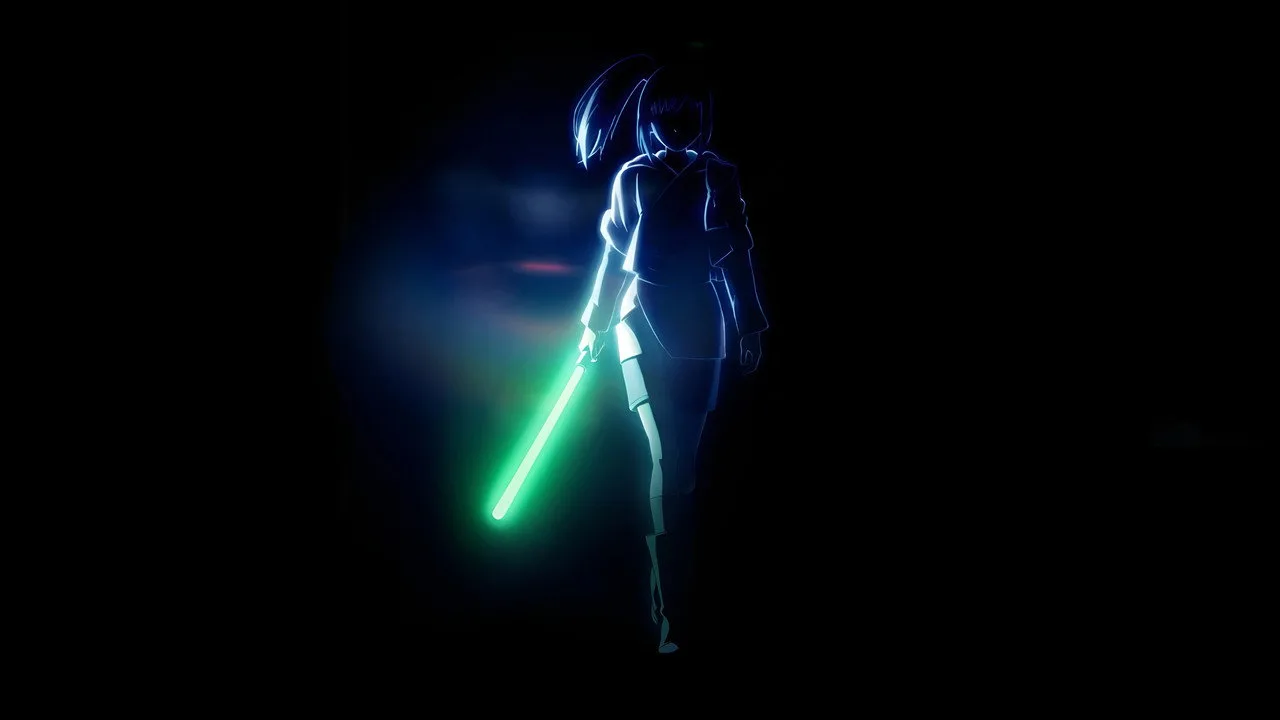 Star Wars: Visions Presents - The Ninth Jedi için arka plan görseli