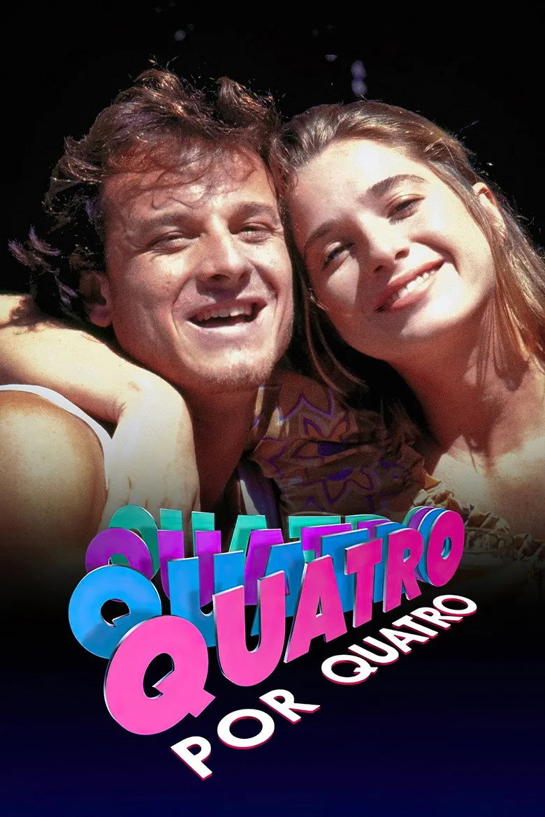 ملصق Quatro por Quatro