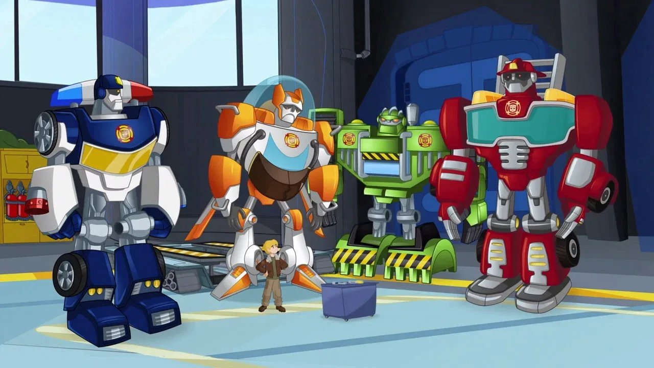 Fondo para Transformers: Rescue Bots