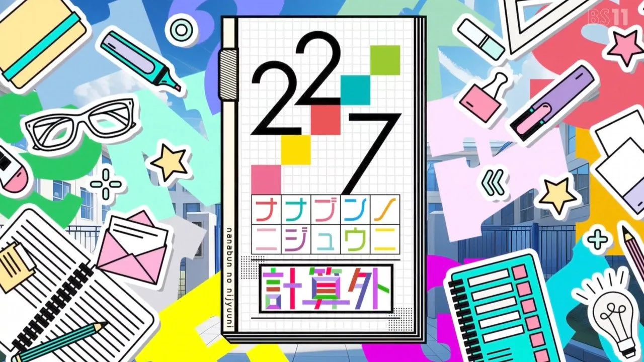 Backdrop for 22/7 計算外