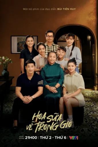 Hoa sữa về trong gió afişi
