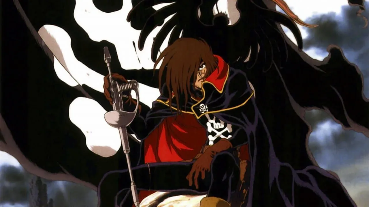 خلفية لـ Space Pirate Captain Harlock