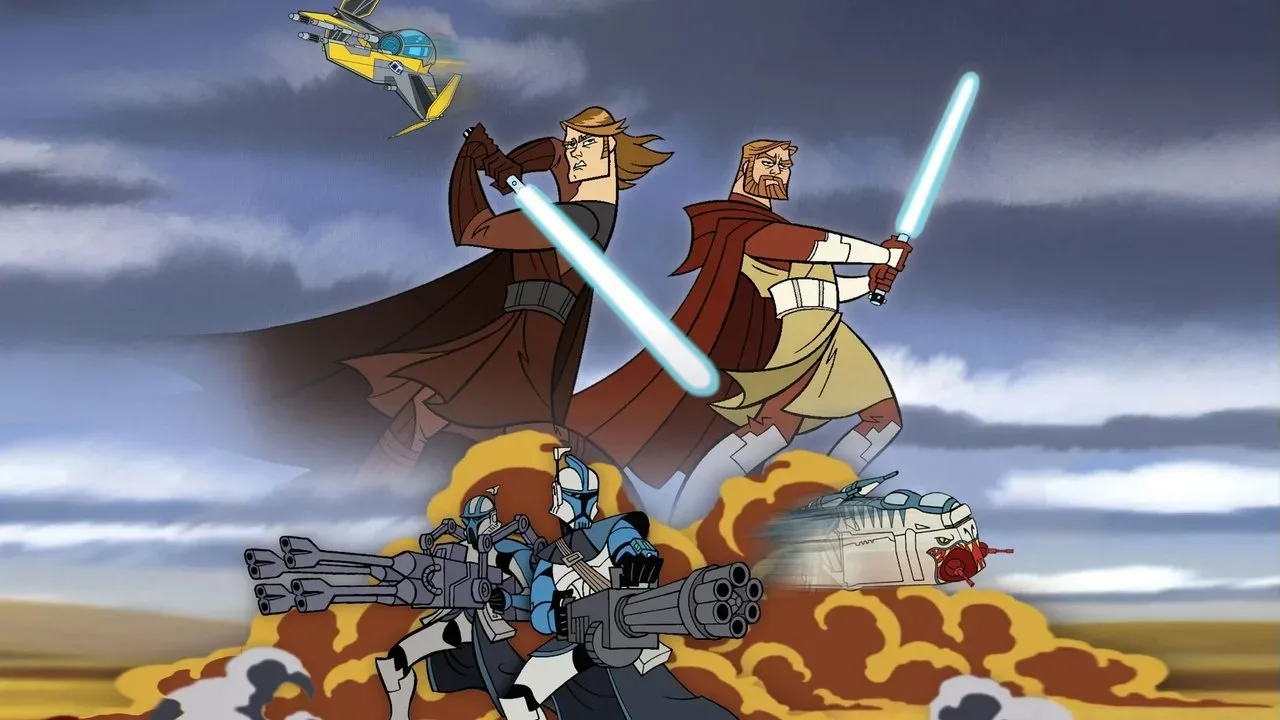خلفية لـ Star Wars: Clone Wars