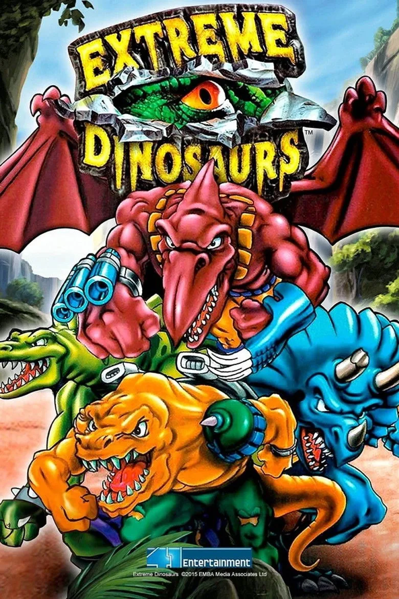 ملصق Extreme Dinosaurs