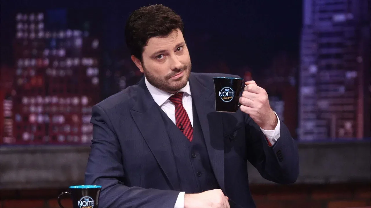 خلفية لـ The Noite com Danilo Gentili