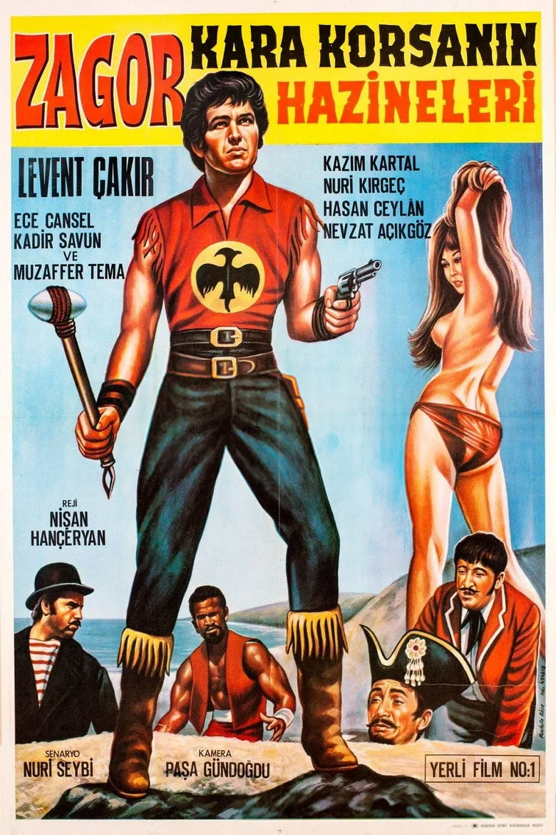 Zagor: Kara Korsanın Hazineleri poster