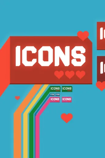 ملصق Icons