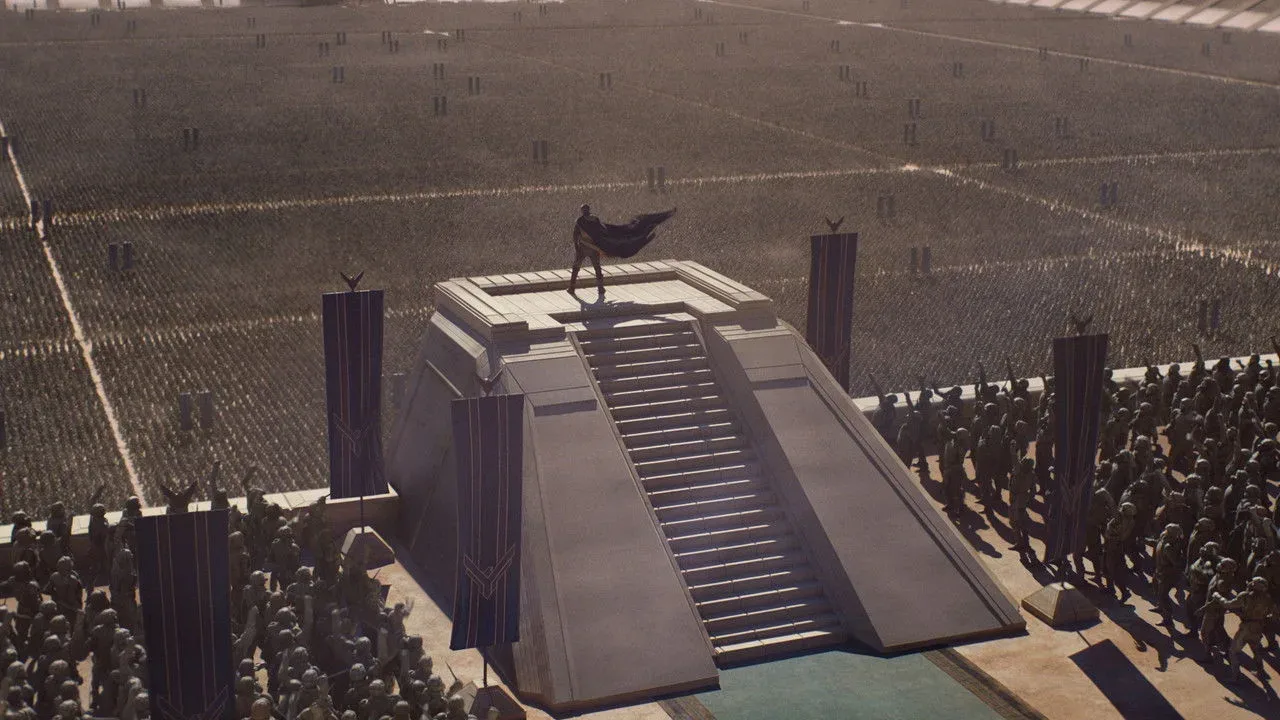 خلفية لـ Dune: Çöl Gezegeni Bölüm Üç