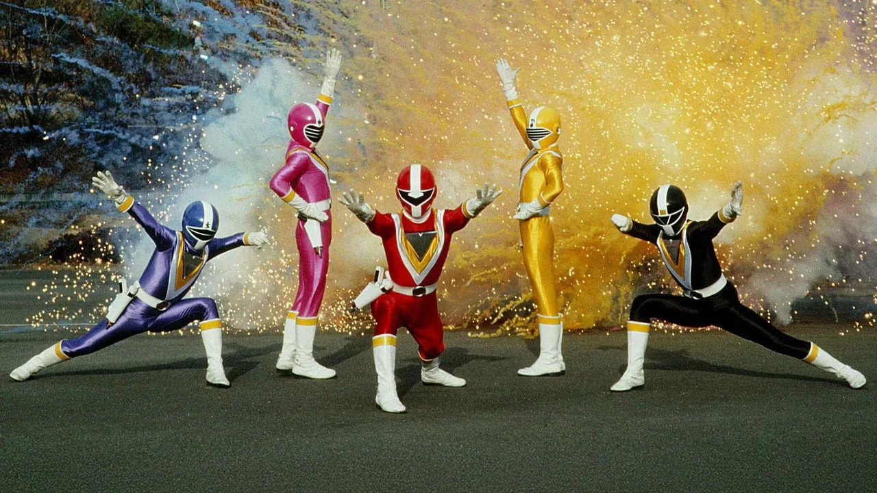 خلفية لـ Chikyuu Sentai Fiveman