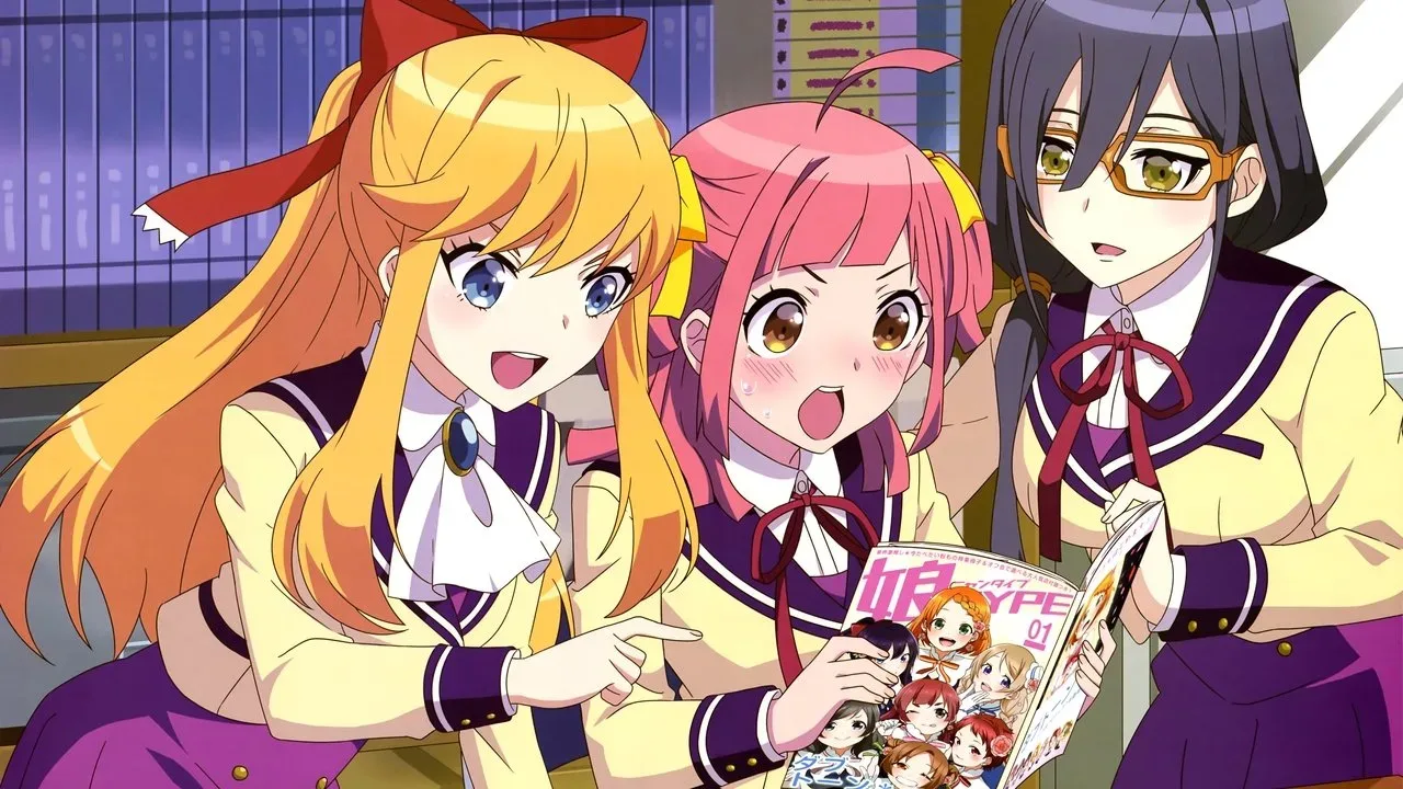 خلفية لـ Anime-Gataris