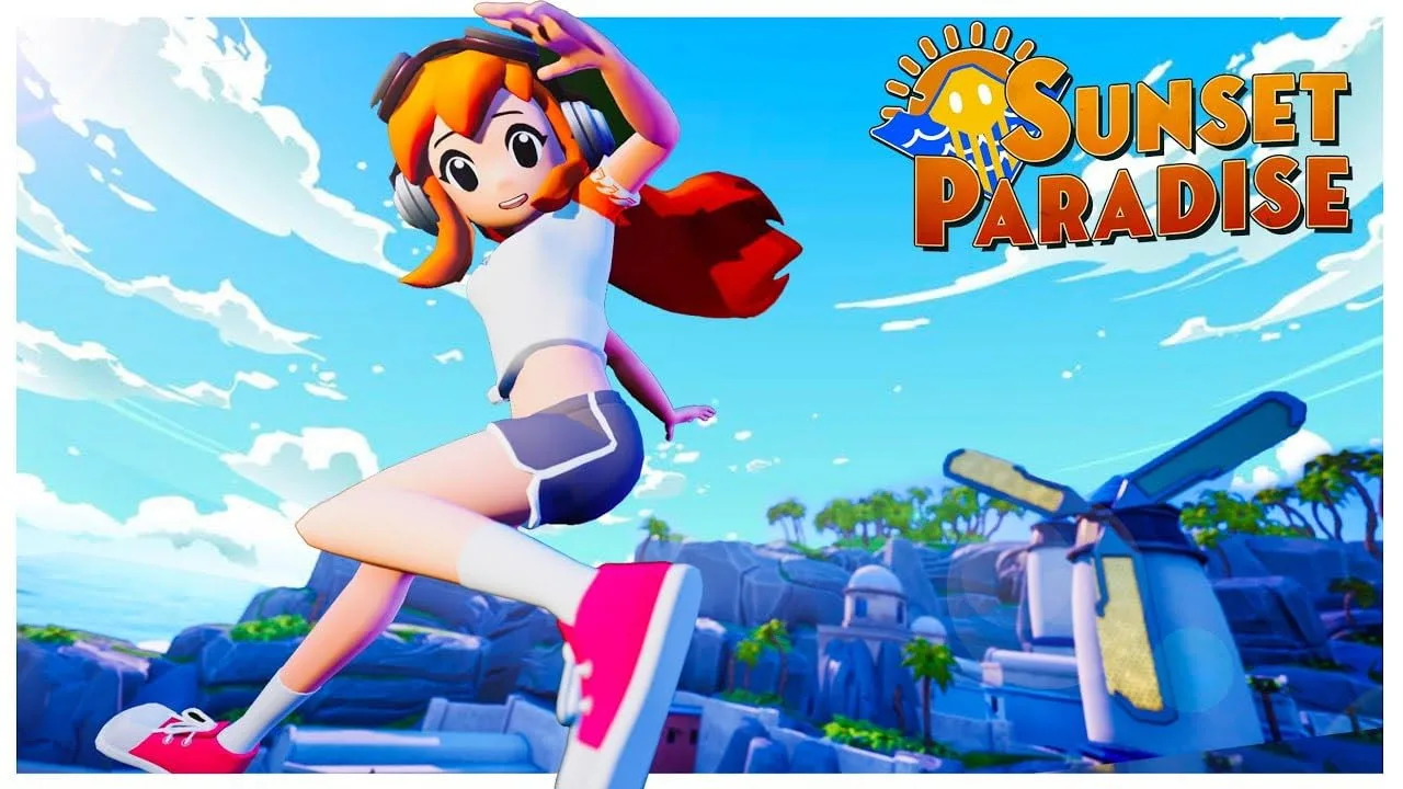 Sunset Paradise için arka plan görseli