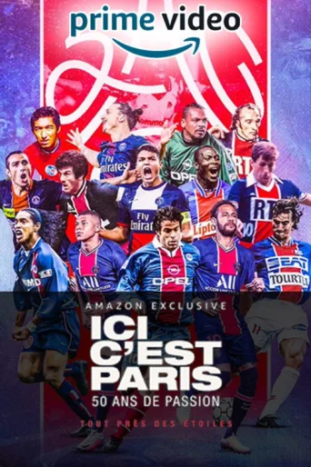 Постер PSG City of Lights, 50 years of legend