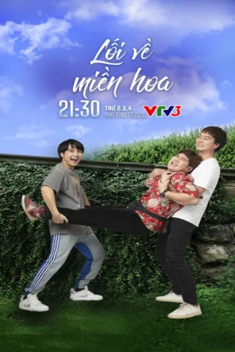 Lối về miền hoa afişi
