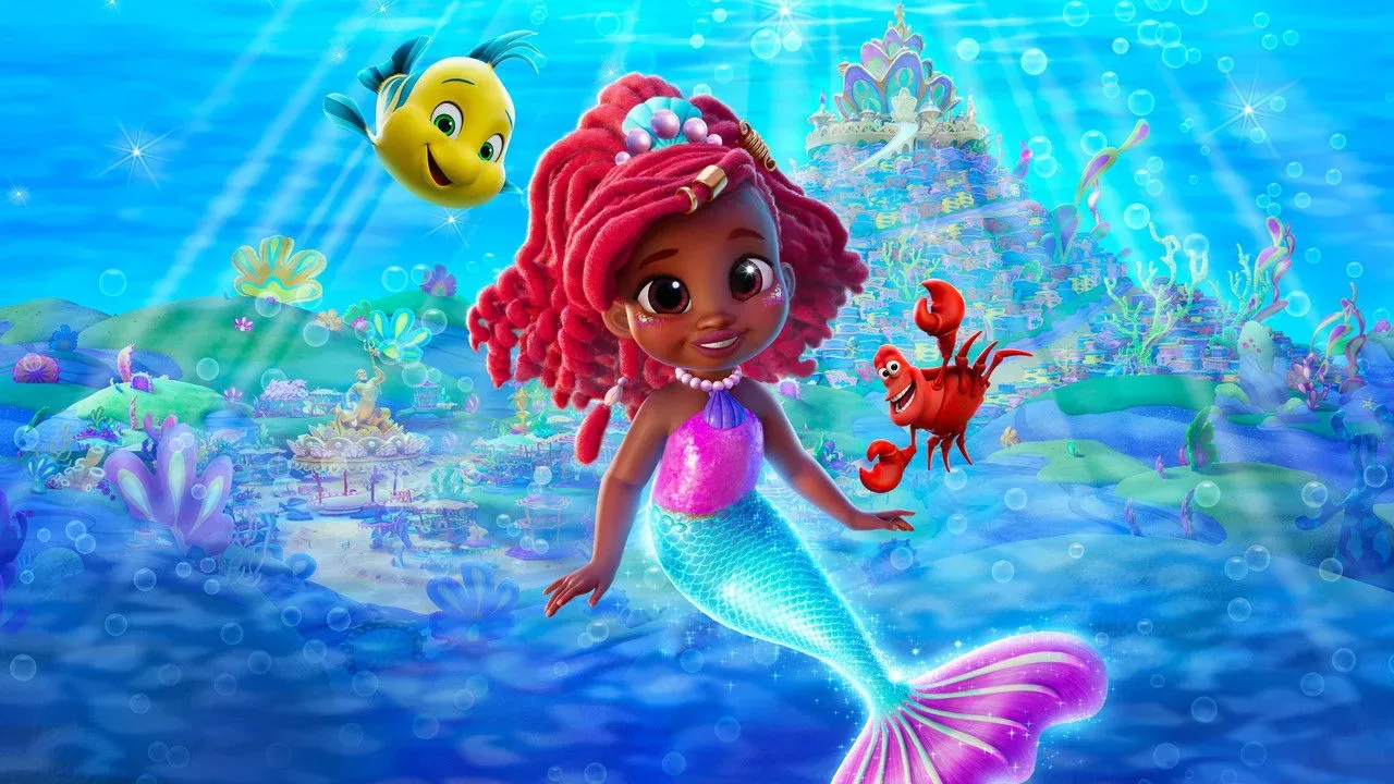 خلفية لـ Disney Junior Ariel