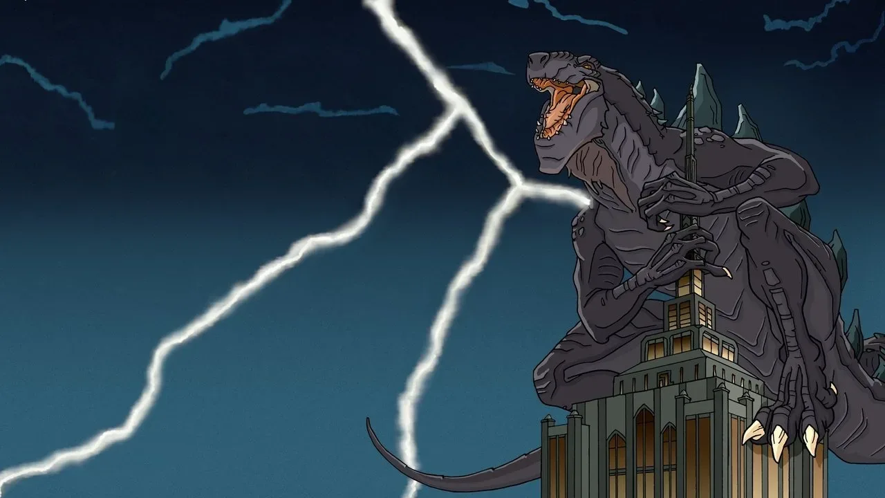 خلفية لـ Godzilla: The Series