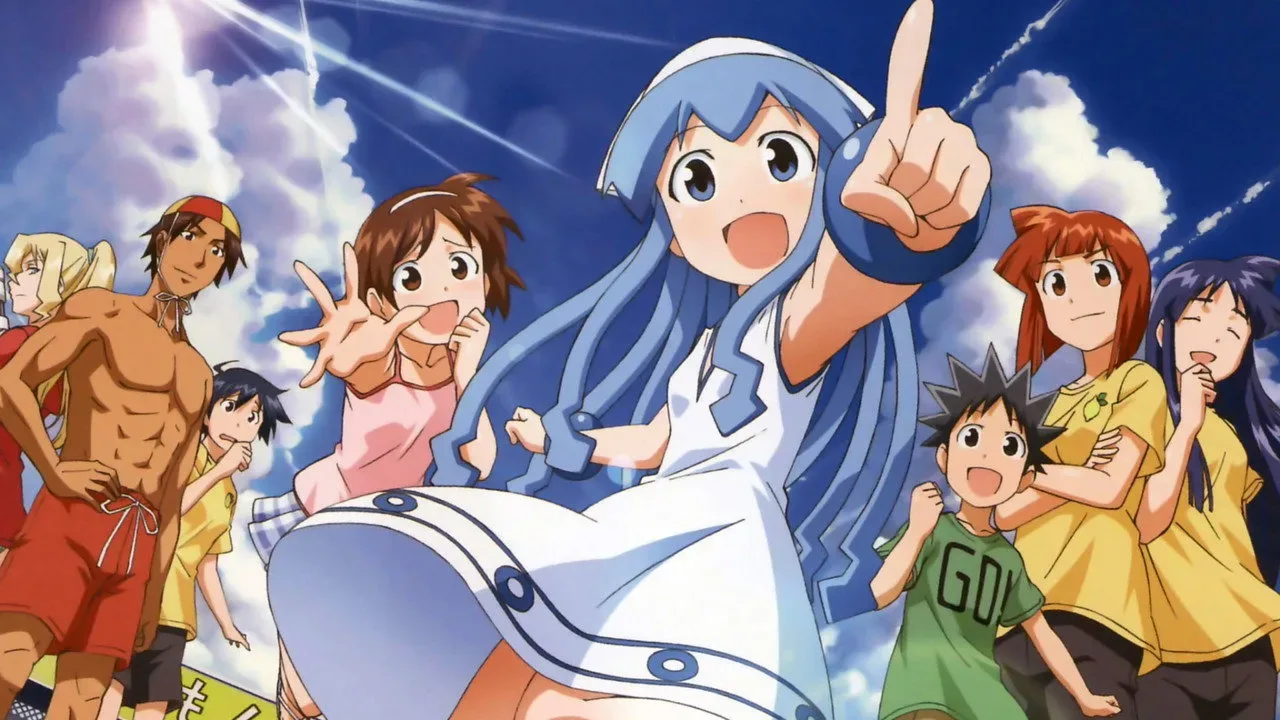 خلفية لـ Squid Girl