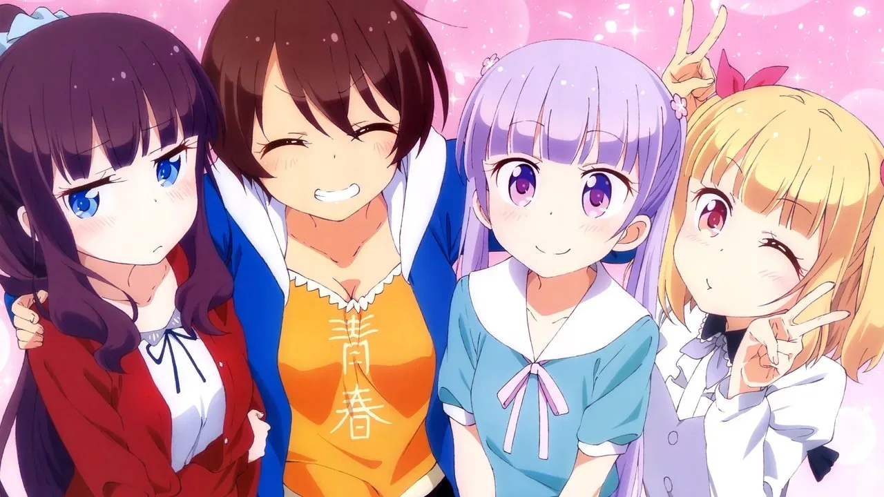 خلفية لـ NEW GAME!