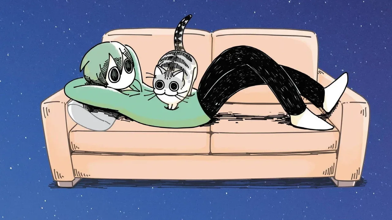 خلفية لـ Nights with a Cat
