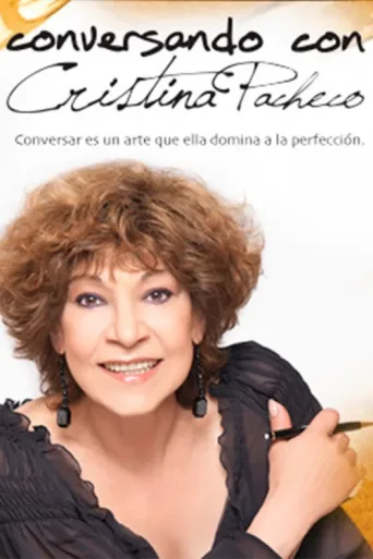 ملصق Conversando con Cristina Pacheco