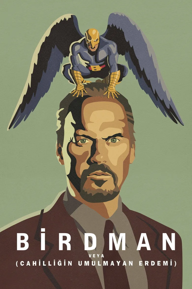 Birdman veya (Cahilliğin Umulmayan Erdemi) posteri