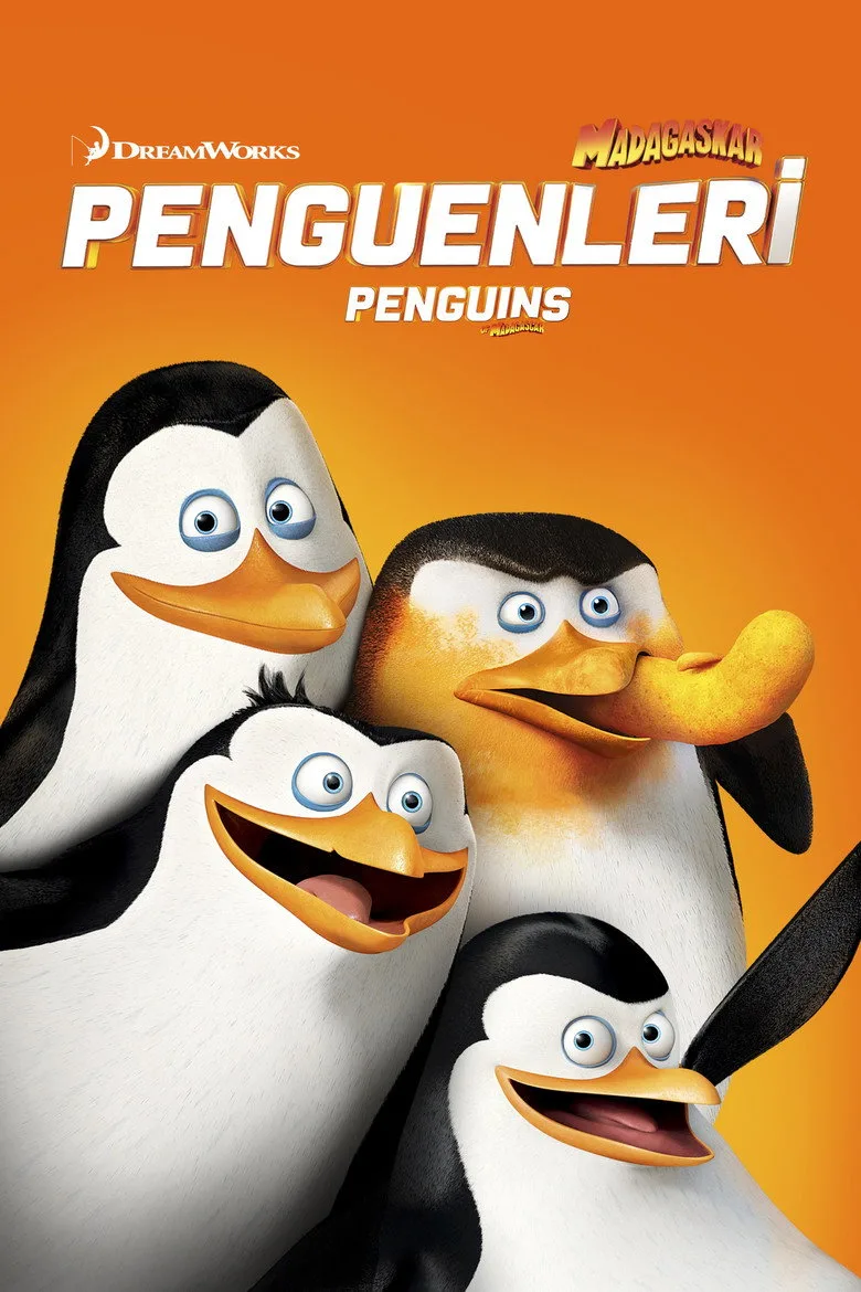 Madagaskar Penguenleri posteri