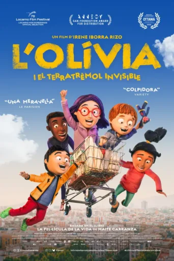 L'Olívia i el terratrèmol invisible afişi