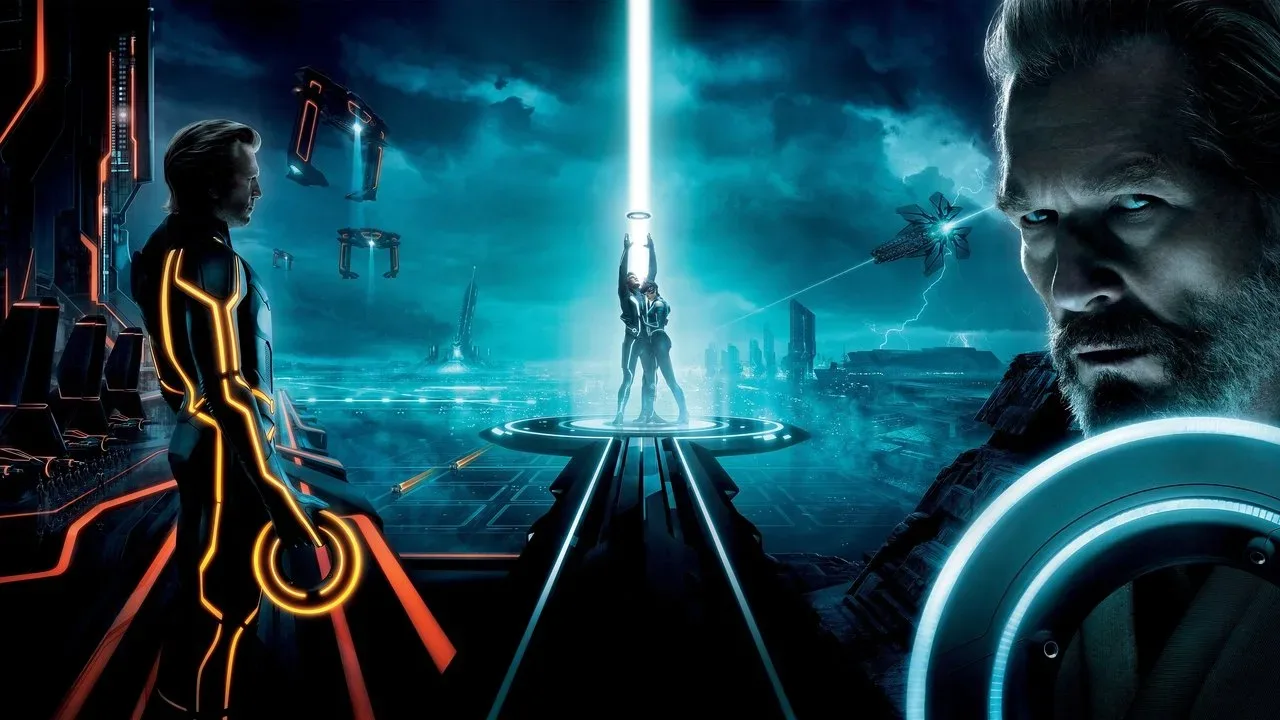 خلفية لـ Tron Efsanesi