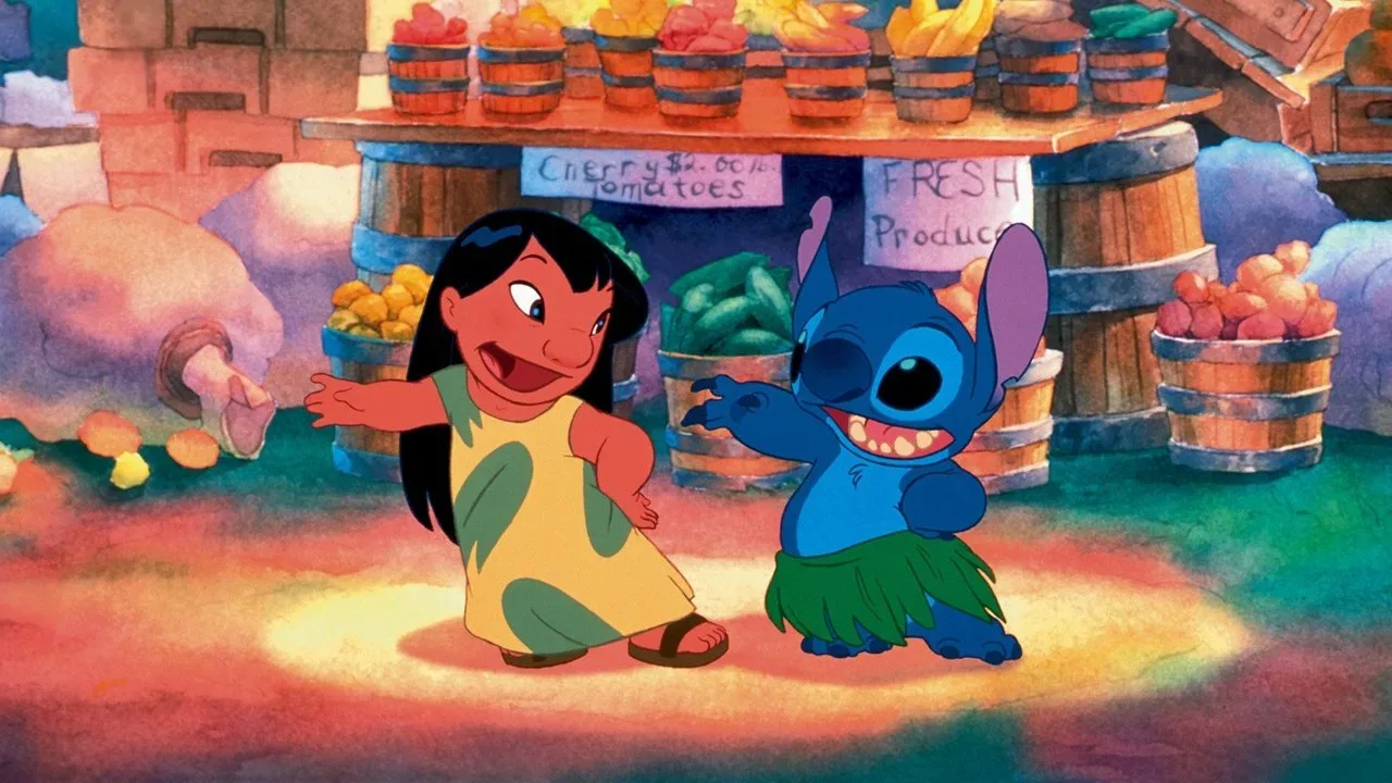 Фоновое изображение для Lilo ve Stiç