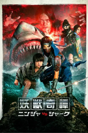 Póster de Ninja vs Shark