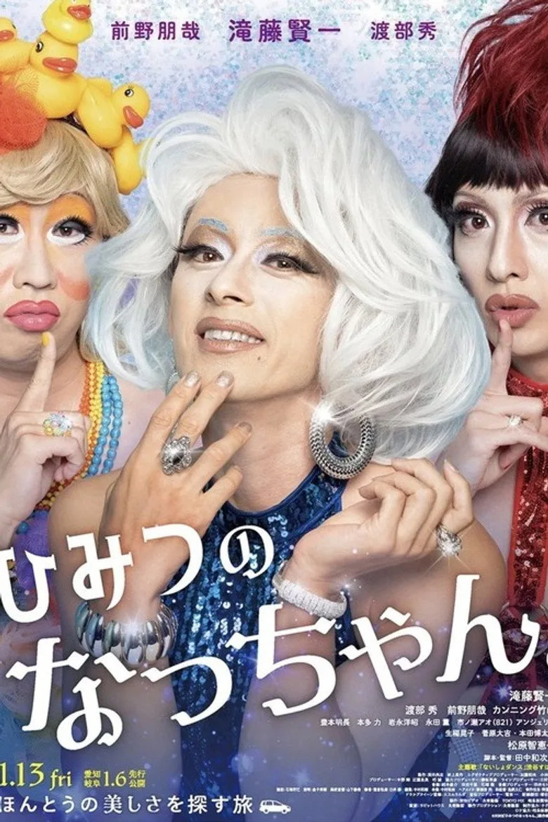 póster de ひみつのなっちゃん。
