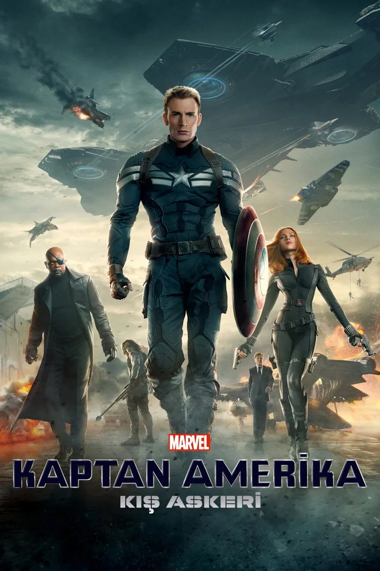 póster de Kaptan Amerika: Kış Askeri