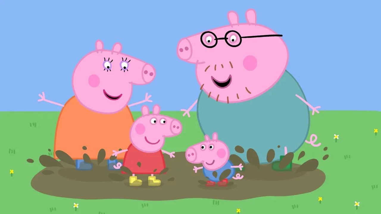 خلفية لـ Peppa Pig