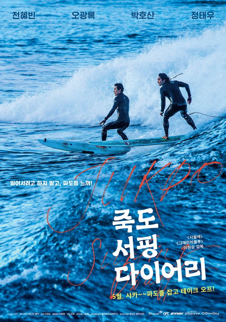 ملصق Jukdo Surfing Diary